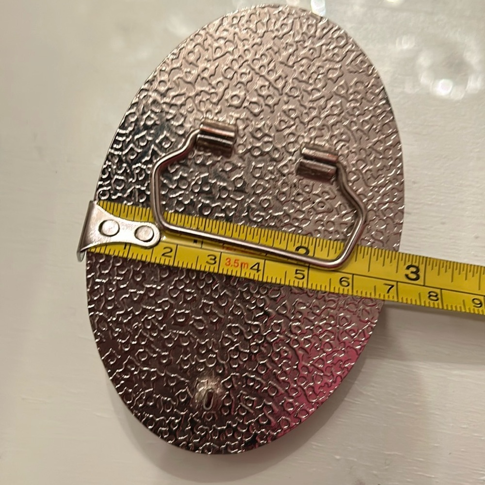 Vintage Stone and crystal belt buckle - Picture 10 of 14